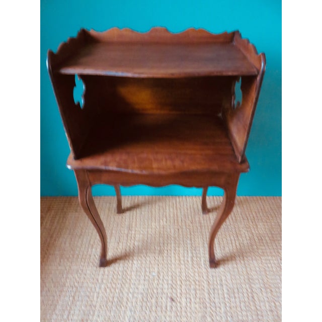 Louis Xv Style Hazelnut Dressing Table, France, Late 19th Century For Sale - Image 3 of 11