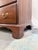 Wood Late 20th Century Henkel Harris Mahogany Chest on Chest Tall Dresser For Sale - Image 7 of 9