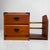 Small Japanese Desk Cabinet with Extendable Bookend, 1980s For Sale - Image 10 of 10