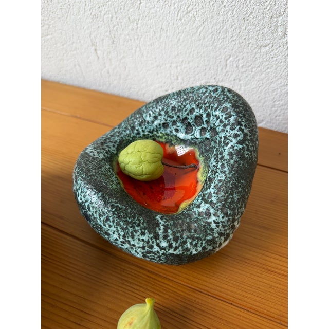 Vintage Fat Lava Ashtrays from Vallauris, 1960s, Set of 2 For Sale - Image 4 of 18