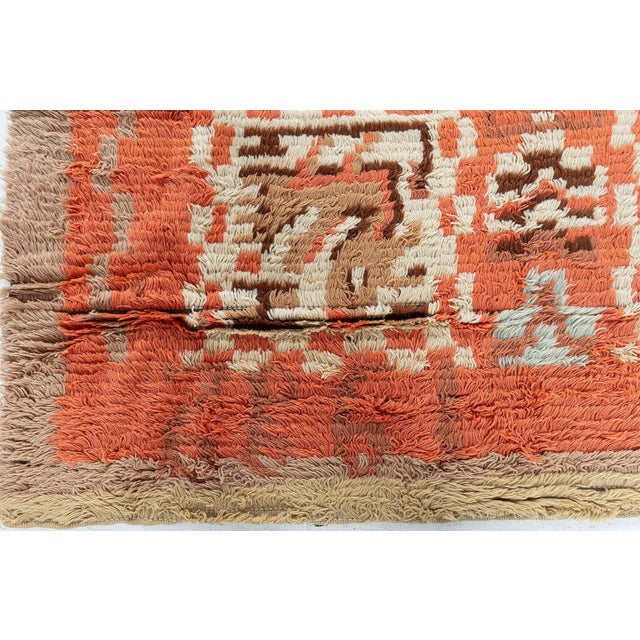 Mid-Century Modern Swedish Rya Rug by Impi Sotavalta Doris Leslie Blau Collection For Sale - Image 3 of 10