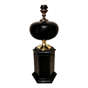 1970s Maison Jansen Attributed Hollywood Regency Style French Table Lamp