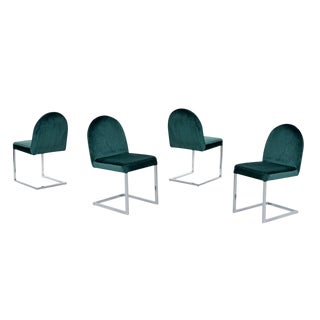 Vintage New Green Dining Chairs For Sale Chairish