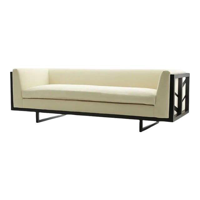 Arteriors George Muslin Sofa For Sale