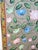 Vintage 4x6 Hindu Lotus Pond Pichwai Framed Wall Panel Art For Sale - Image 9 of 12