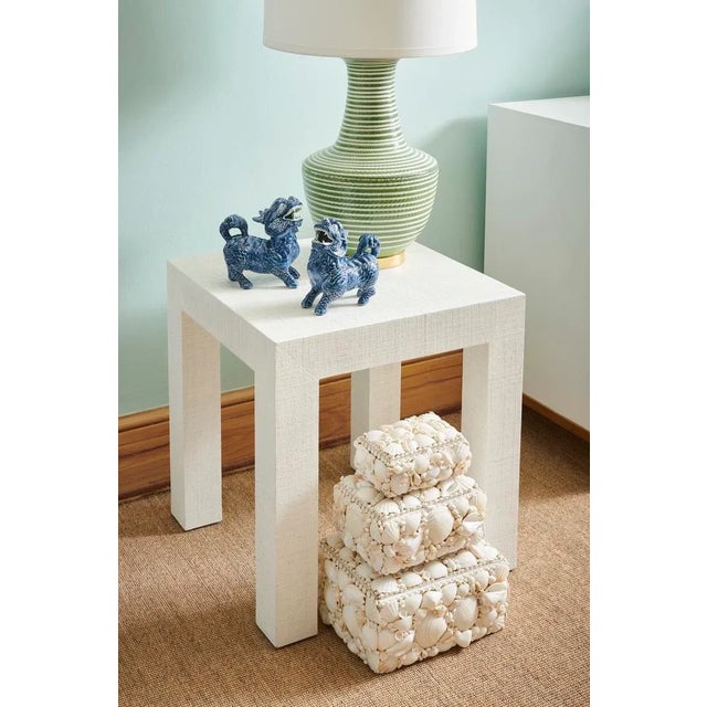 2020s Sanibel Side Table - White For Sale - Image 5 of 6