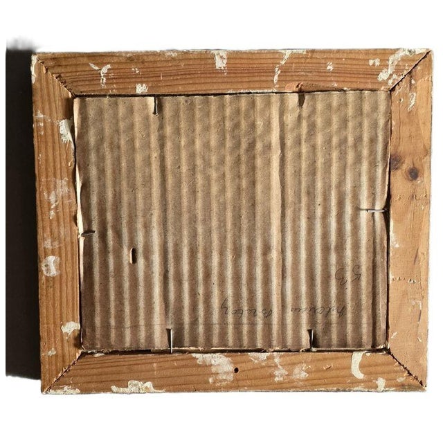 Claude Houal, Breton No. 53: Interior, 1950, Watercolor, Framed For Sale - Image 7 of 9