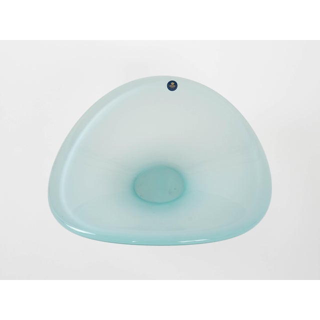 1960s Danish Crystal Platter from Royal Copenhagen, 1960s For Sale - Image 5 of 9