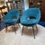 West Elm Orb Dining Chairs, Pair For Sale - Image 9 of 12
