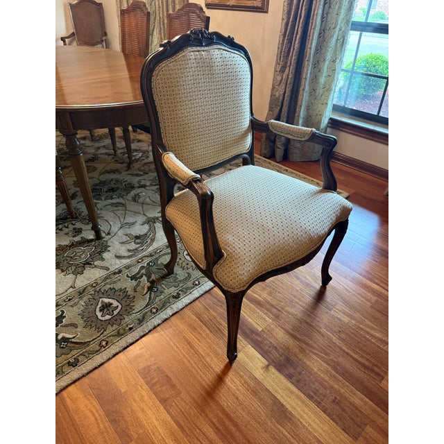 French Vintage Louis XV Armchair For Sale - Image 3 of 12