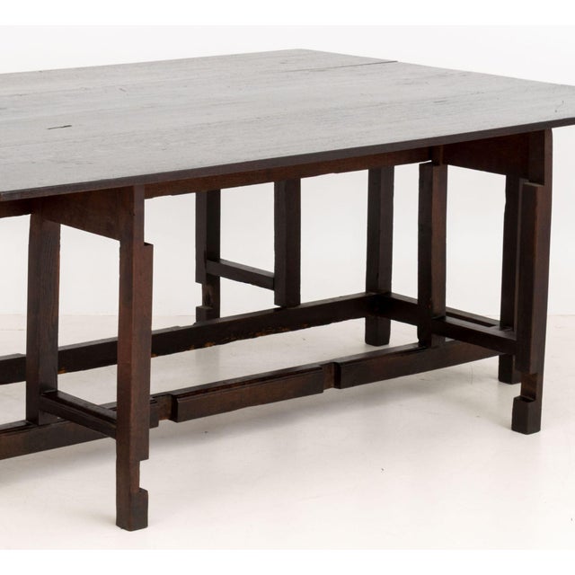 Wood Georgian Mahogany Gate-Leg Dining Table For Sale - Image 7 of 11