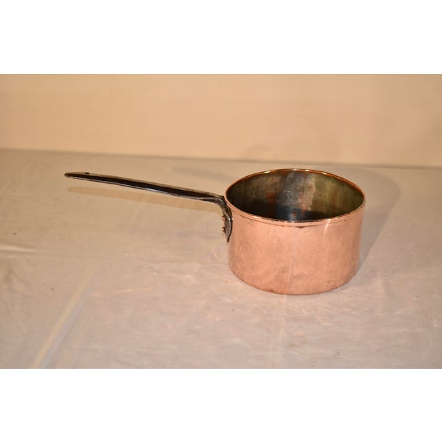 19th Century 19th Century Copper Sauce Pan For Sale - Image 5 of 9