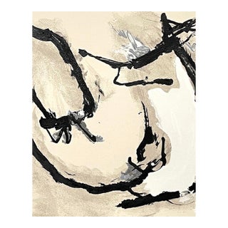Emil Schumacher, Limited Edition Serigraph Terraraph Print Abstract Art Informel For Sale