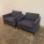 Mid-Century Modern Club Chairs Attributed to Florence Knoll With Bronze Legs For Sale - Image 12 of 12