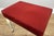 Vintage French Stool in Fabric For Sale - Image 9 of 11