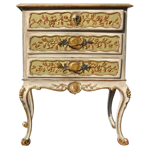 Mid-18th Century German Neoclassical Painted Commode For Sale - Image 4 of 4