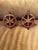 Pair of Nautical Coastal Solid Wood Ship Wheel Wall Shelves For Sale - Image 9 of 9