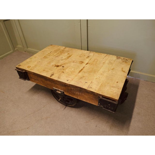 Industrial Industrial Coffee Table, 1970 For Sale - Image 3 of 8