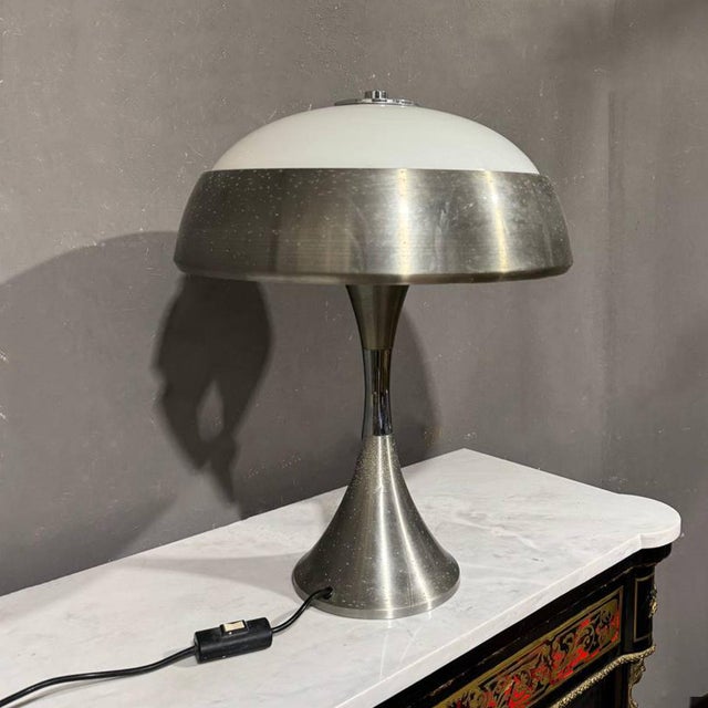Metal Table Lamp in the style of Goffredo Reggiani, 1970s For Sale - Image 7 of 8