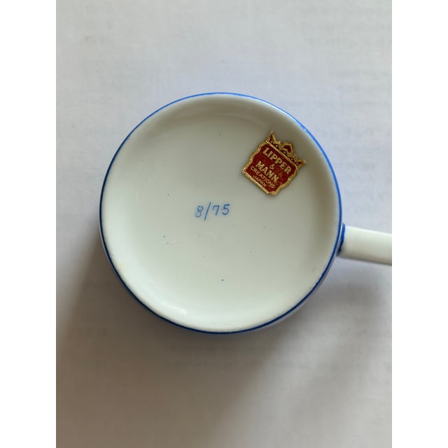 Ceramic 1960s Demitasse Set Lipper and Mann For Sale - Image 7 of 8