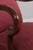 Pair of Hickory Chair Co Mahogany Queen Anne Upholstered Chairs For Sale - Image 16 of 17