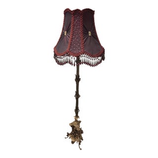 Vintage French Style Floor Lamp For Sale