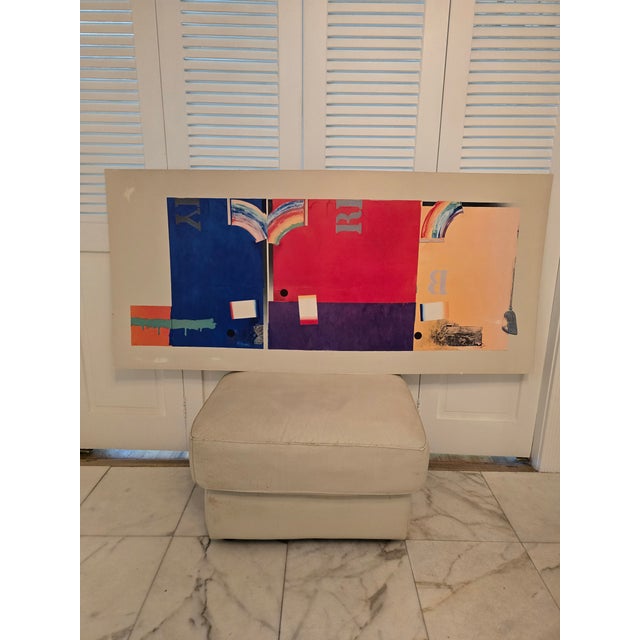 1970s Vintage Mid Century Modern Jasper Johns Print For Sale - Image 5 of 16