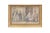 Framed Costume Ball Scene Watercolor, 1850s For Sale