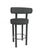 Collector Modern Moca Bar Chair in Safire 09 Fabric by Studio Rig For Sale - Image 4 of 7