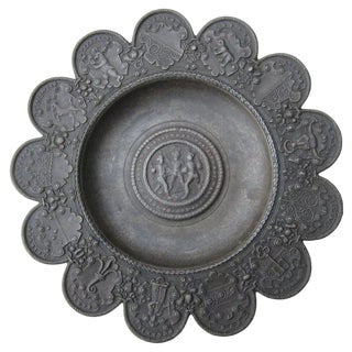 Berlin Cast Iron Dish, 1800s For Sale