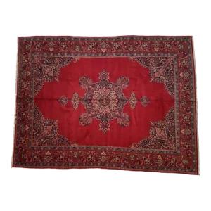 1950's Antique Persian Tabriz Rug , 11'2" X 14'6"
