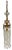 Mid 20th Century Murano Open Clear Lattice Cylinder Ormolu Pendant Light For Sale - Image 9 of 18