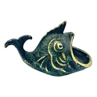 Ashtray in Bronze by Walter Bosse for Hagenauer Workshops, 1960s For Sale