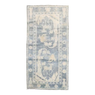 Early 20th Century Soft Blue Chinese Pictorial Rug rug no.j4767 For Sale