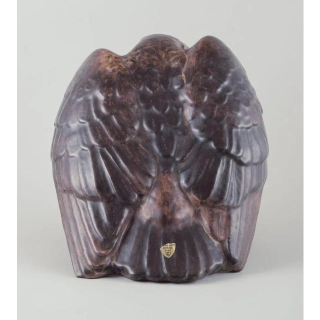 1960s Ceramic Sculpture of Eagle from Michael Andersen and Sons., 1960s For Sale - Image 5 of 10