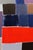 "Squares / Orange Blue Grey" Large Abstract Oil Painting by Simon Findlay For Sale - Image 10 of 13