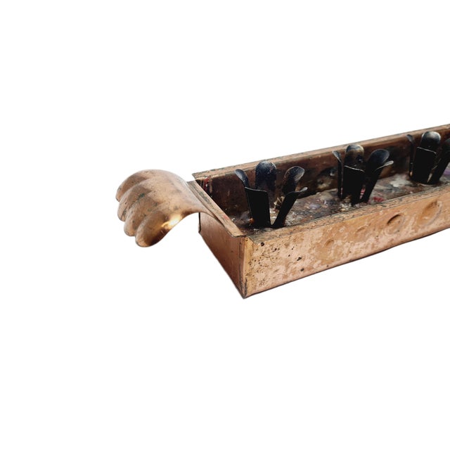 Art Deco 4-Armed Candleholder, Germany, 1960s, in Good conditions. Designed 1960 to 1969