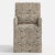 Cloth & Company Stoffer Home x Cloth & Company Lindy Slipcover Dining Arm Chair in Michigan Bird Toile Sand For Sale - Image 4 of 7