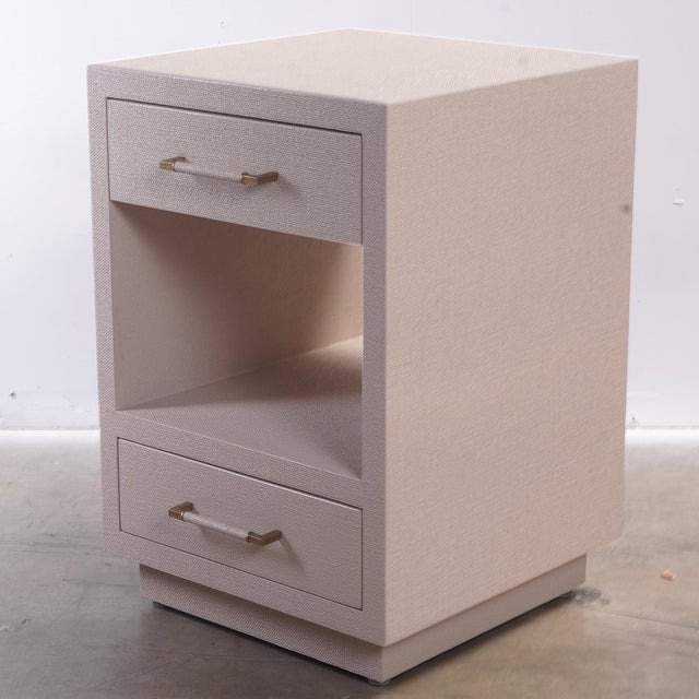 Interlude Home Interlude Home Taylor Small Bedside Chests, Pair of (New Condition) For Sale - Image 4 of 8