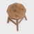 Rustic Pair of Antique Chinese Lucky Eight Stools, Early 20th Century For Sale - Image 3 of 8