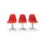 Fiberglass La Fonda Chairs by Charles Eames for Herman Miller, Set of 3 For Sale - Image 13 of 13