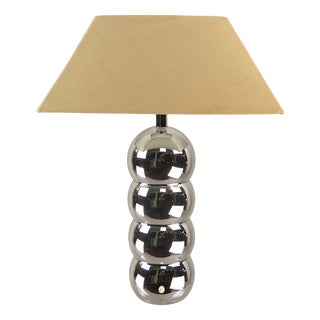 Table Lamp with Shade by George Kovacs, 1970s For Sale