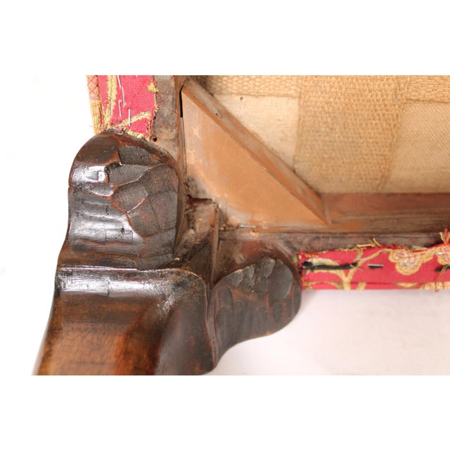 Antique George II Style Mahogany Bench For Sale - Image 10 of 11