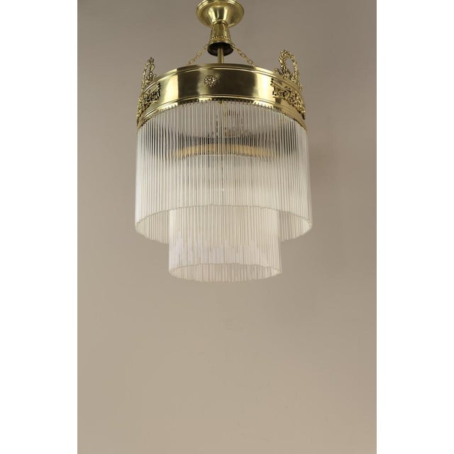 Viennese Coffee House Ceiling Lamp, Austria, 1910s For Sale - Image 16 of 18