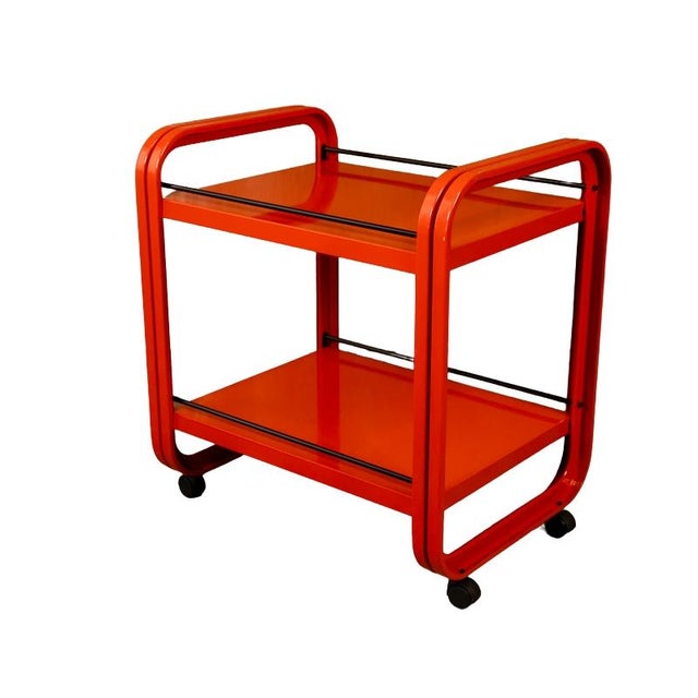 Postmodern Trolley for Secco, Italy, 1980s For Sale - Image 12 of 12