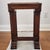 Vintage Brandt Furniture, Four Glass Top Nesting Tables (A Quartetto), Antique Mahogany Finish For Sale - Image 11 of 16