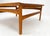Mid-Century Modern Rolled Edge Solid Teak Top Square Danish Mid-Century Modern Coffee Table For Sale - Image 3 of 12