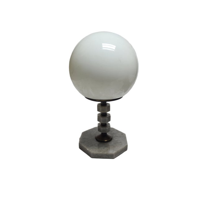 Art Deco Style Bedside Lamp from Polam, Poland, 1970s For Sale - Image 6 of 18