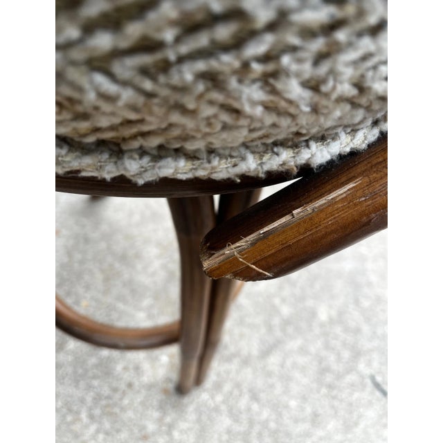 Paul Frankl Attributed Bamboo Stools - A Pair For Sale - Image 10 of 10