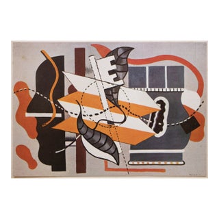 1948 After Fernand Léger "Dotted Still Life", First Edition Period Offset Lithograph For Sale